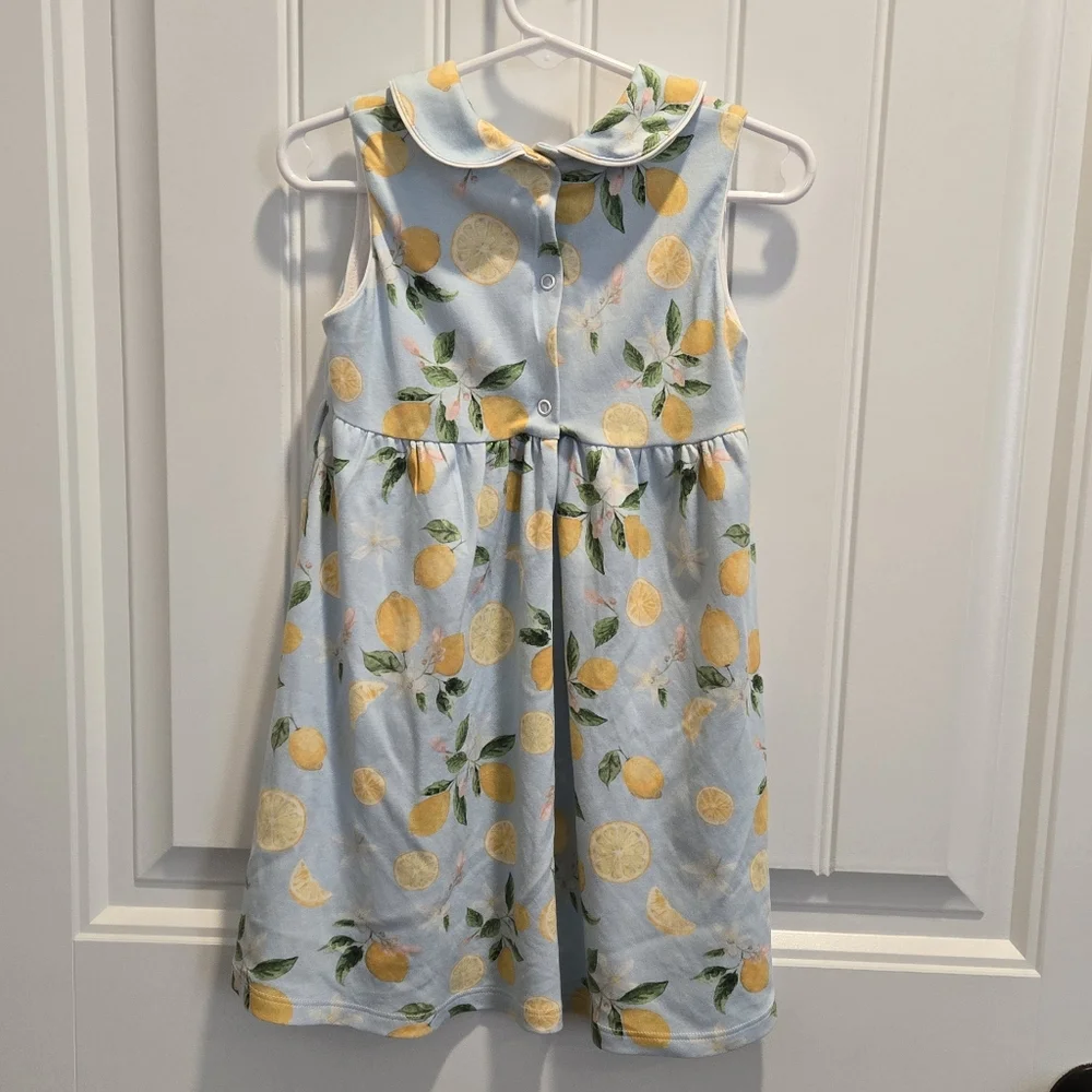 Baby Club Chic Blue Lemonade Dress - Picture 2 of 4